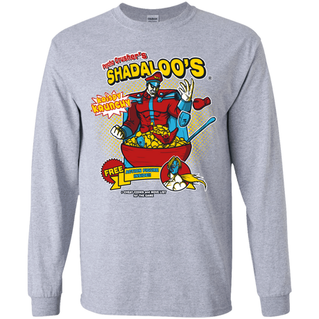 T-Shirts Sport Grey / YS Shadaloos Youth Long Sleeve T-Shirt