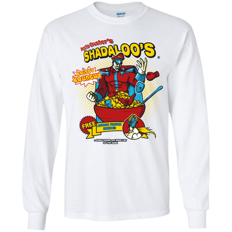 T-Shirts White / YS Shadaloos Youth Long Sleeve T-Shirt