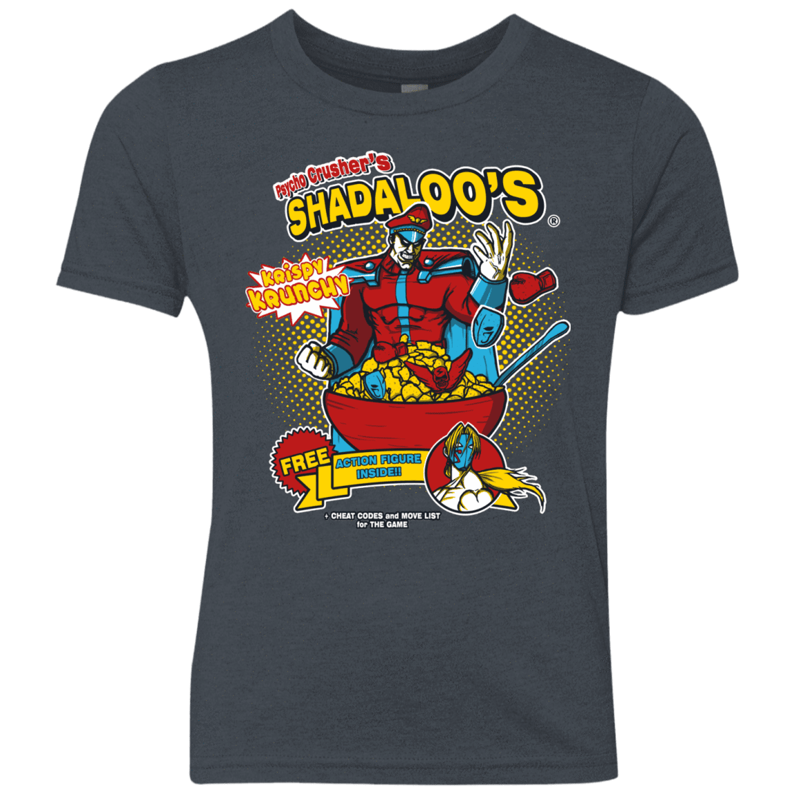 T-Shirts Vintage Navy / YXS Shadaloos Youth Triblend T-Shirt