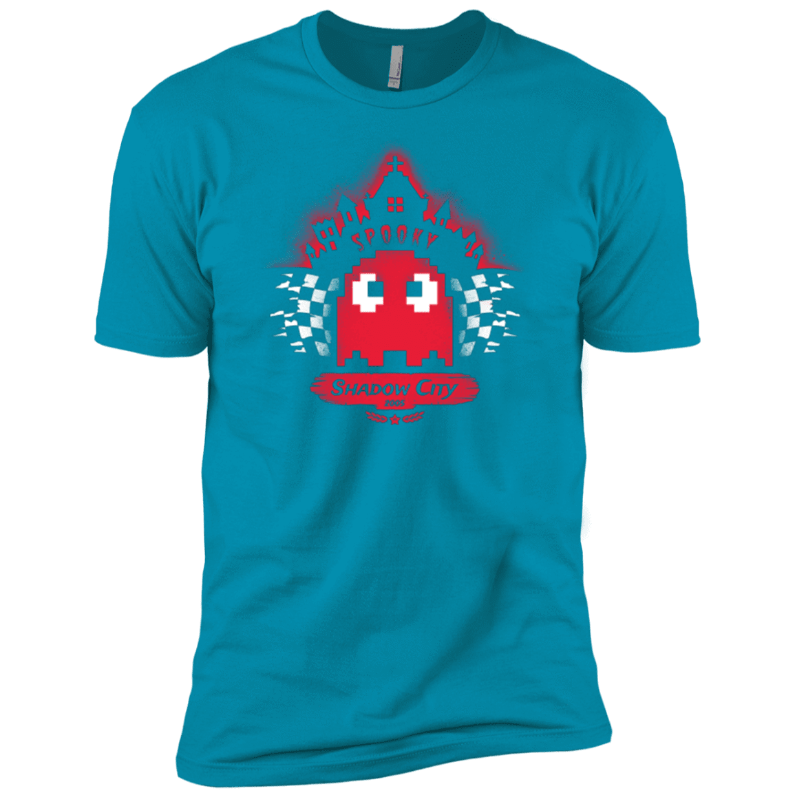 T-Shirts Turquoise / YXS Shadow City Boys Premium T-Shirt