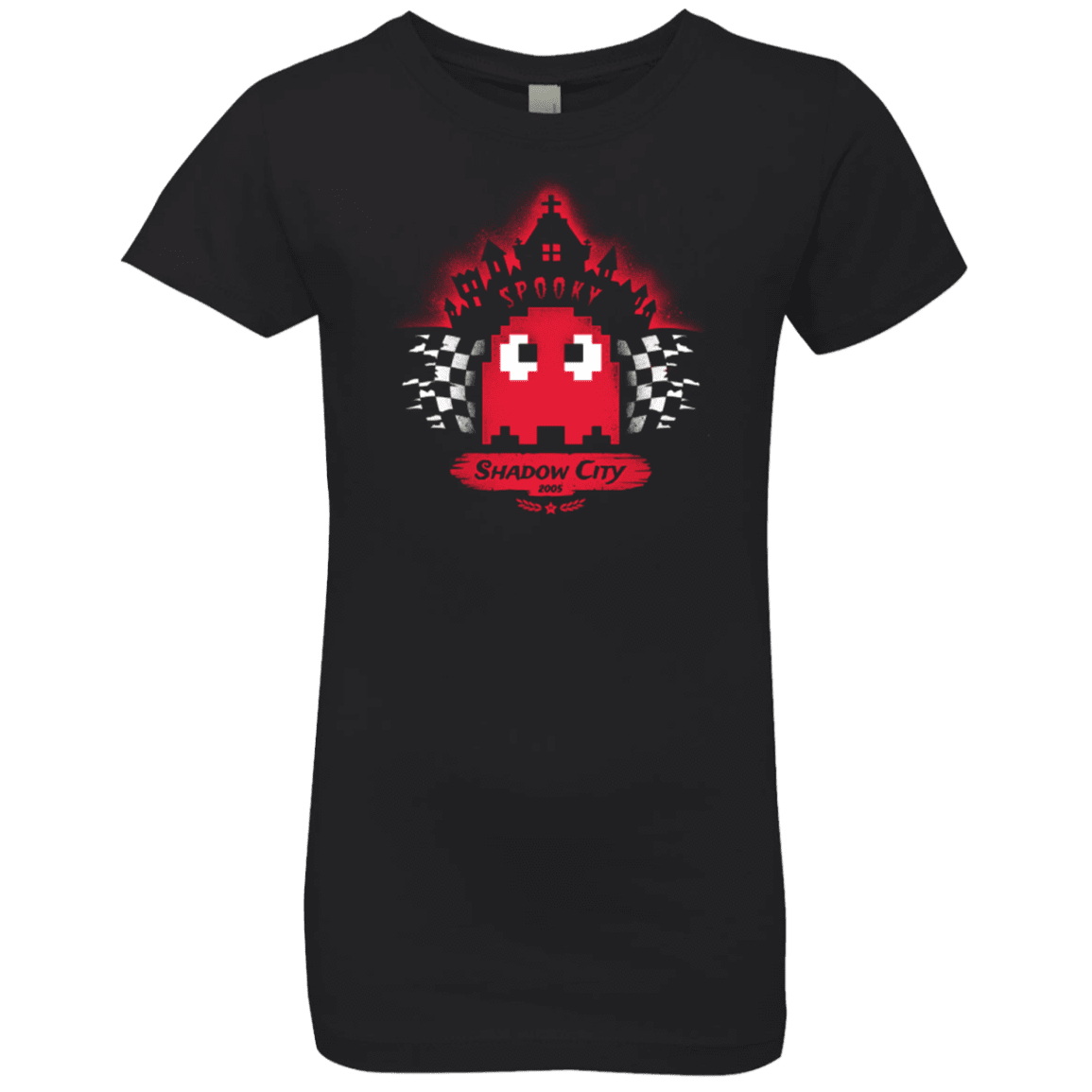 T-Shirts Black / YXS Shadow City Girls Premium T-Shirt