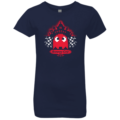 T-Shirts Midnight Navy / YXS Shadow City Girls Premium T-Shirt