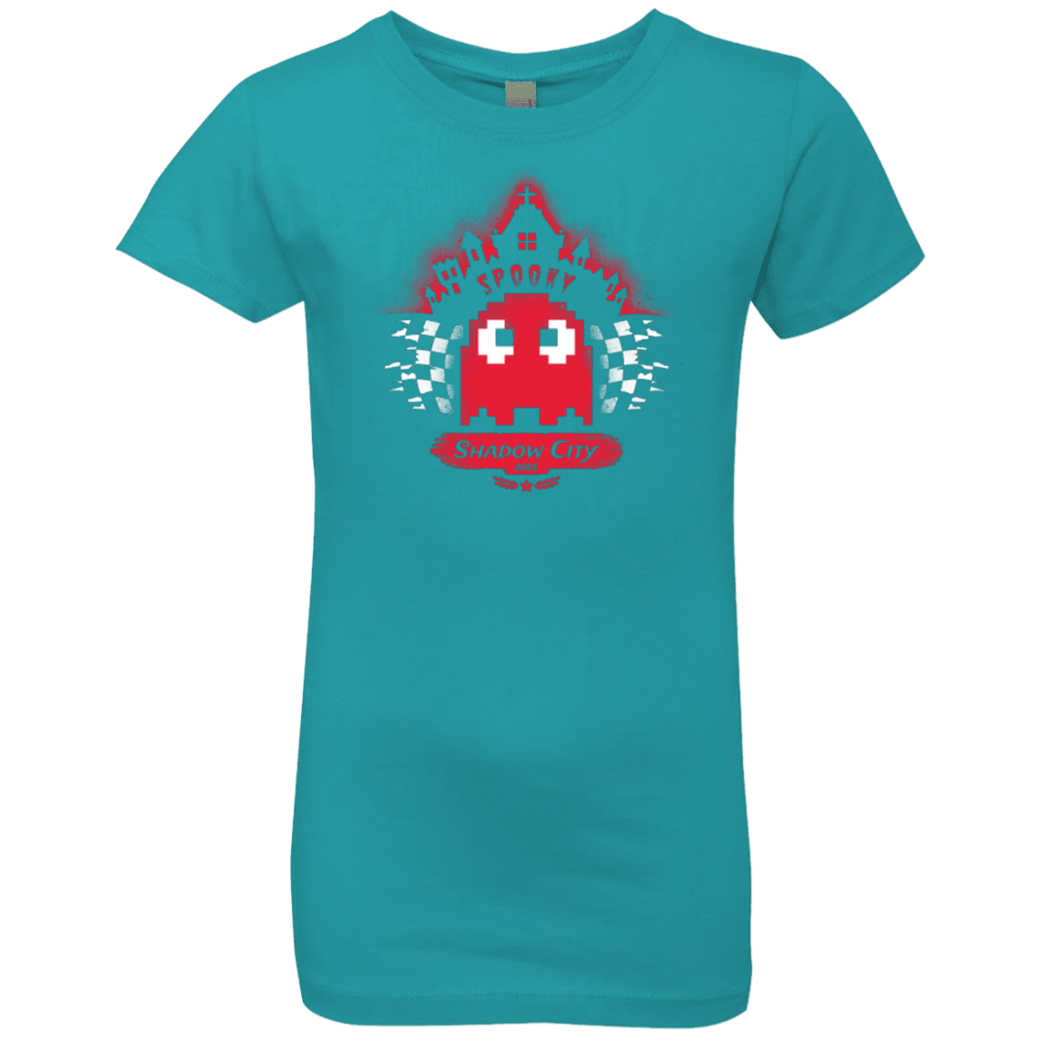 T-Shirts Tahiti Blue / YXS Shadow City Girls Premium T-Shirt