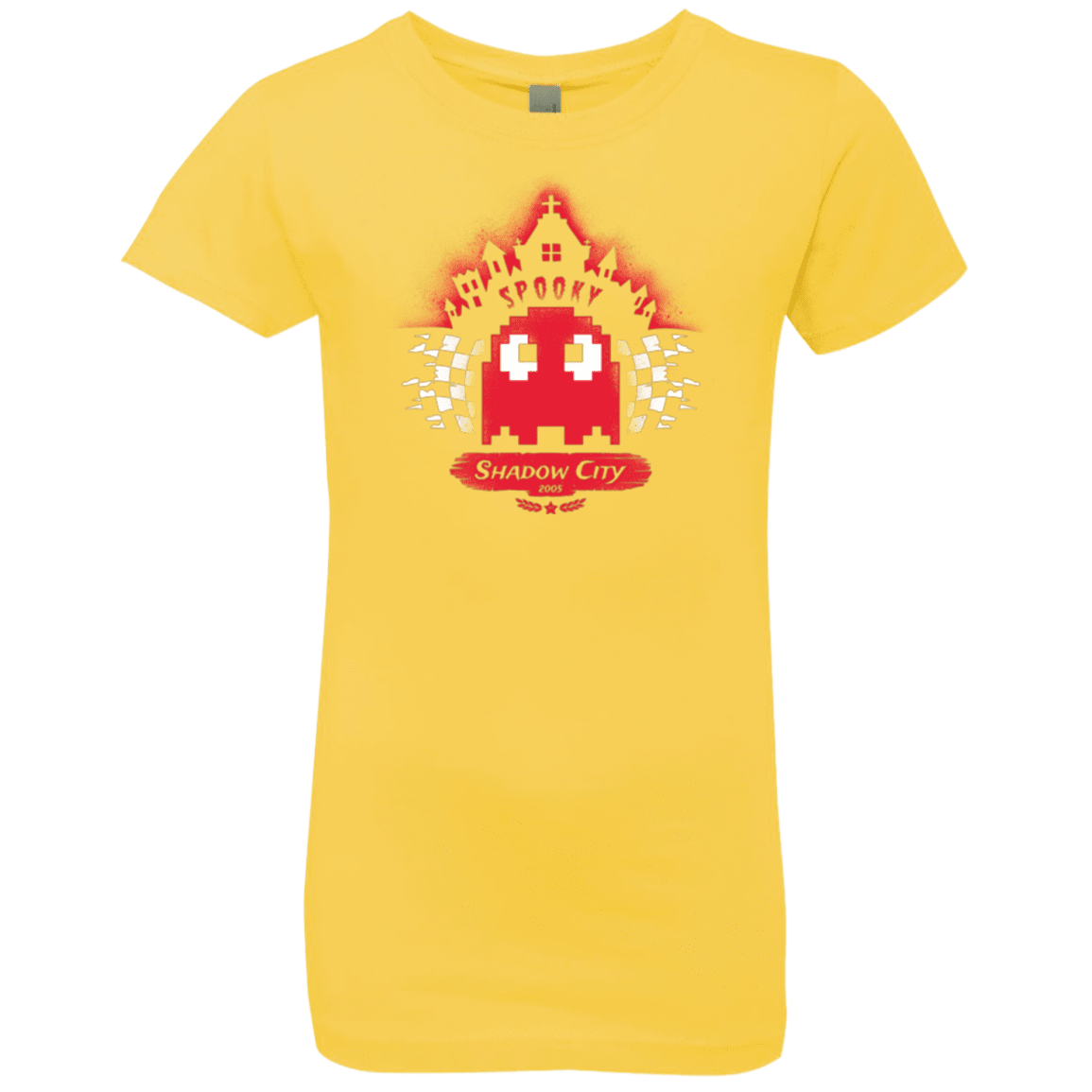 T-Shirts Vibrant Yellow / YXS Shadow City Girls Premium T-Shirt