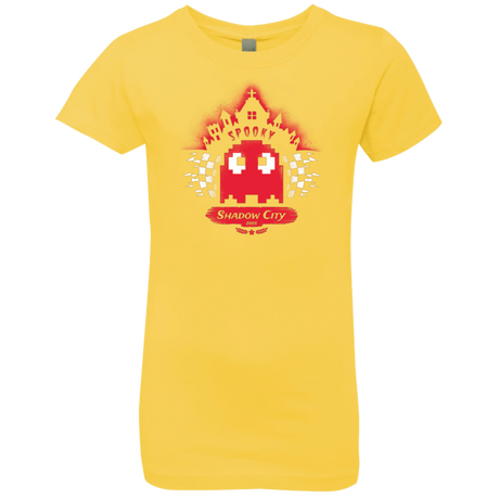 T-Shirts Vibrant Yellow / YXS Shadow City Girls Premium T-Shirt