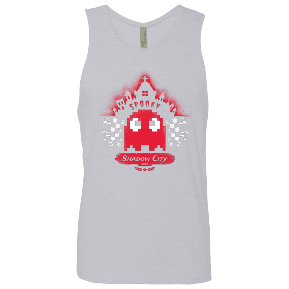 T-Shirts Heather Grey / Small Shadow City Men's Premium Tank Top