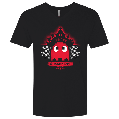 T-Shirts Black / X-Small Shadow City Men's Premium V-Neck