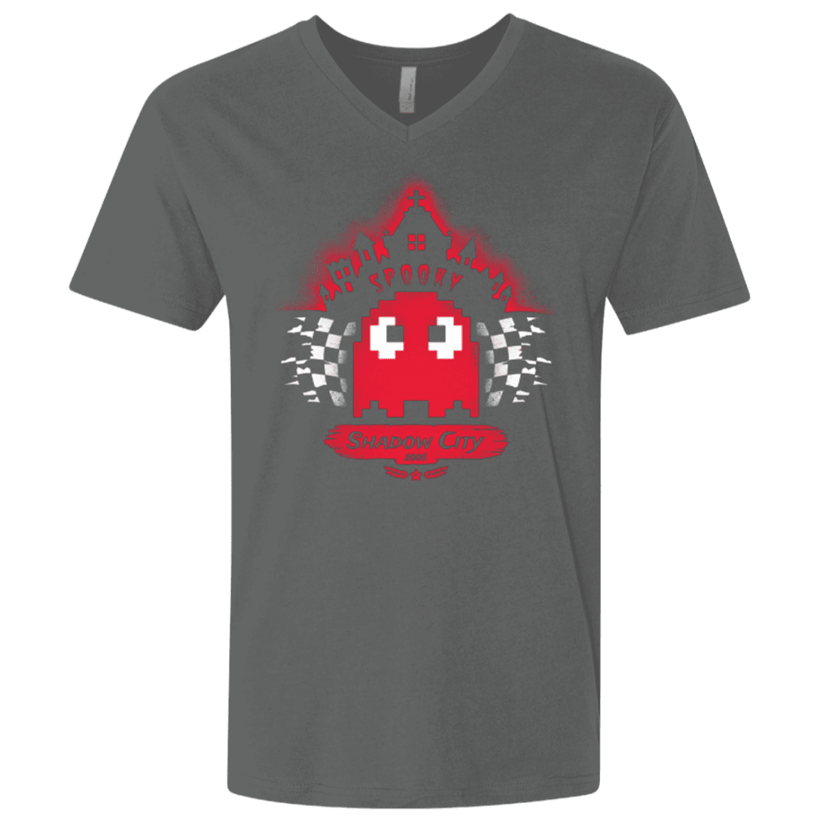 T-Shirts Heavy Metal / X-Small Shadow City Men's Premium V-Neck