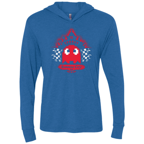 T-Shirts Vintage Royal / X-Small Shadow City Triblend Long Sleeve Hoodie Tee