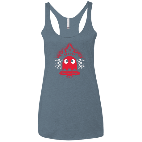 T-Shirts Indigo / X-Small Shadow City Women's Triblend Racerback Tank