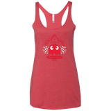 T-Shirts Vintage Red / X-Small Shadow City Women's Triblend Racerback Tank