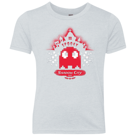 T-Shirts Heather White / YXS Shadow City Youth Triblend T-Shirt