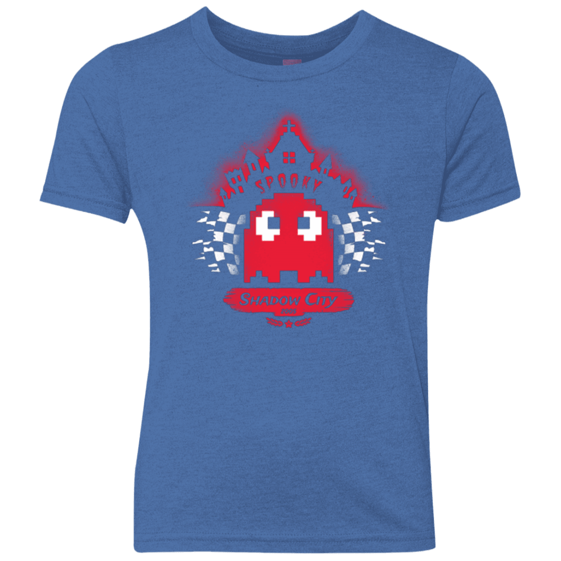 T-Shirts Vintage Royal / YXS Shadow City Youth Triblend T-Shirt