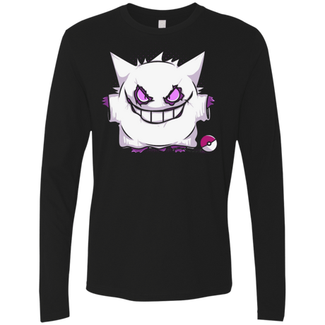 T-Shirts Black / Small SHADOW GHOST Men's Premium Long Sleeve