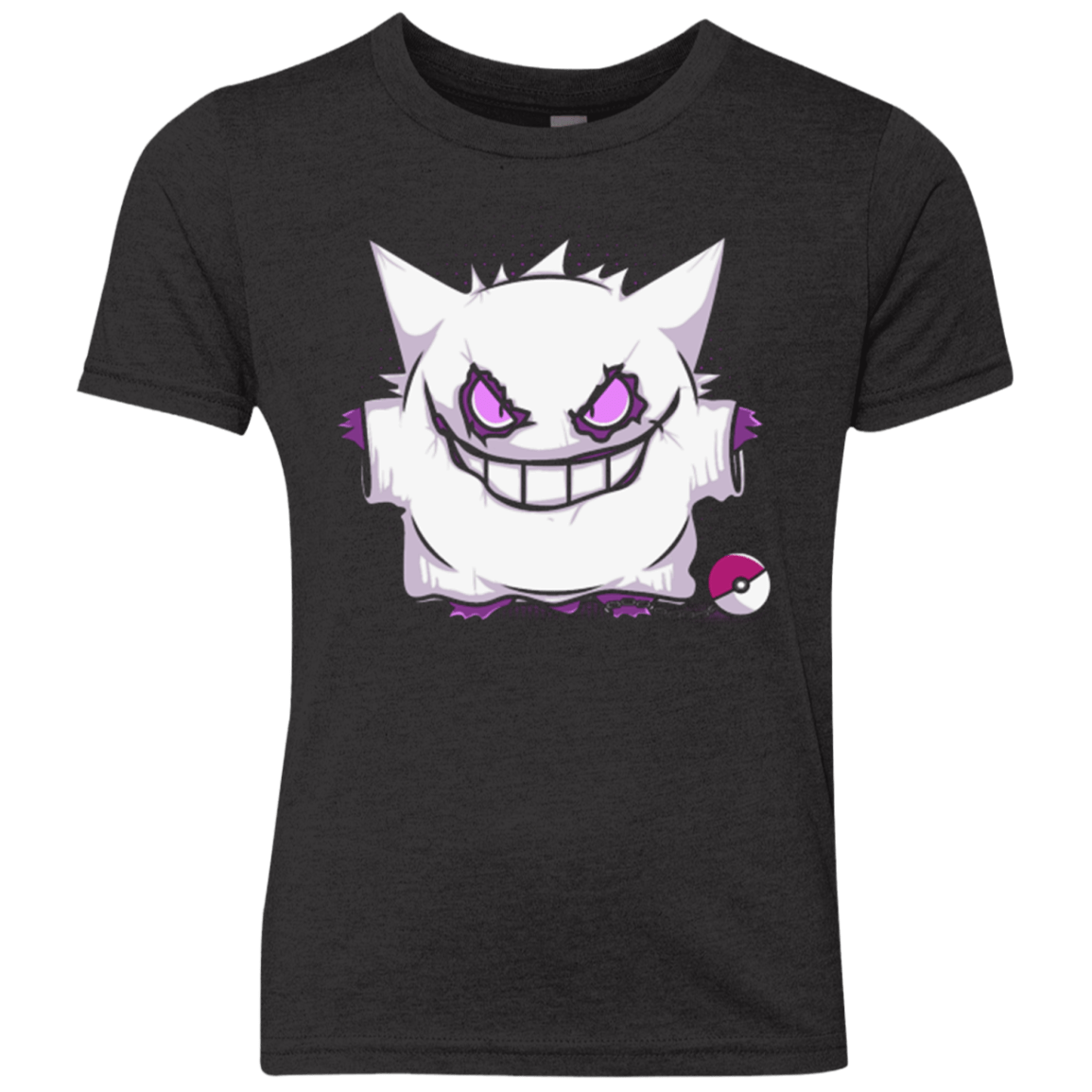 T-Shirts Vintage Black / YXS SHADOW GHOST Youth Triblend T-Shirt