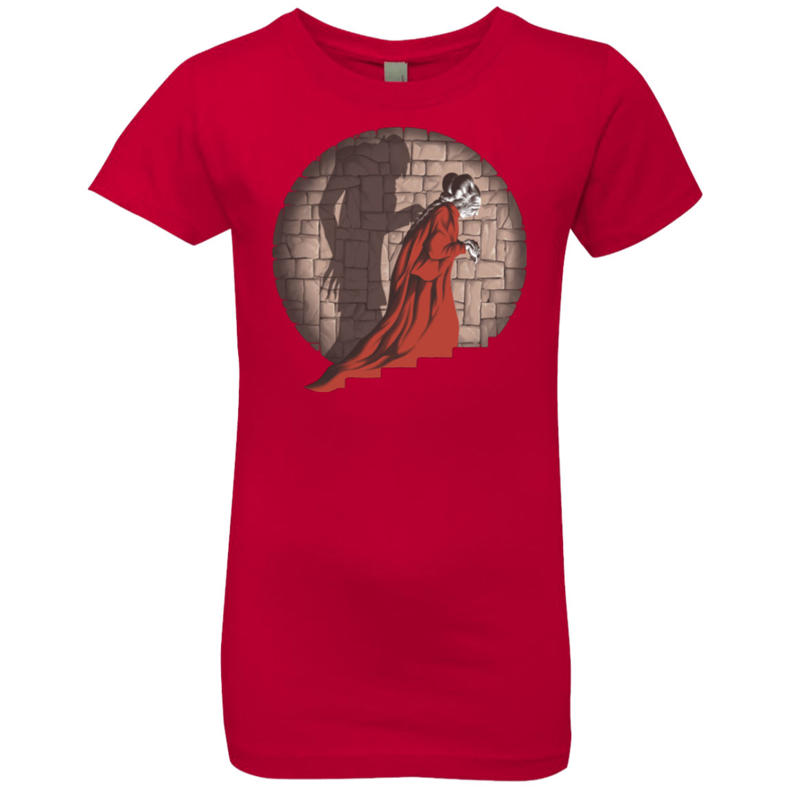 T-Shirts Red / YXS Shadow Mismatch Girls Premium T-Shirt