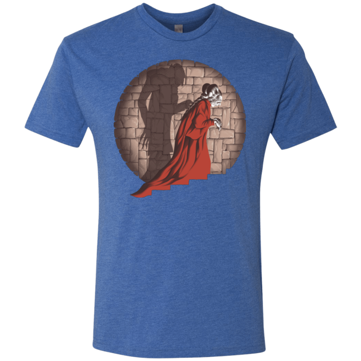 T-Shirts Vintage Royal / Small Shadow Mismatch Men's Triblend T-Shirt