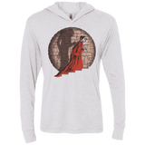 T-Shirts Heather White / X-Small Shadow Mismatch Triblend Long Sleeve Hoodie Tee