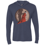 T-Shirts Vintage Navy / X-Small Shadow Mismatch Triblend Long Sleeve Hoodie Tee