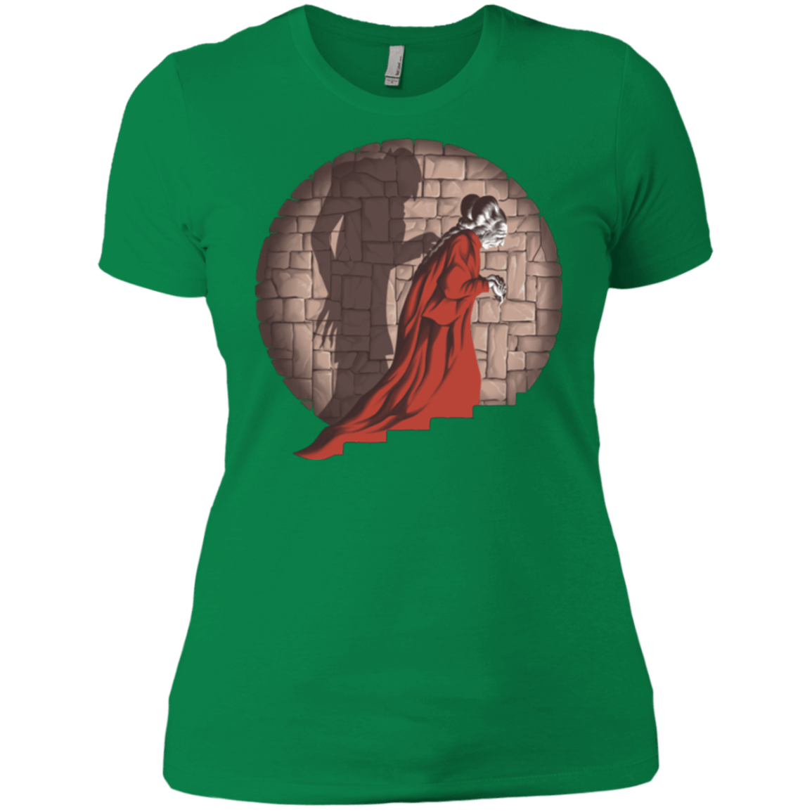 T-Shirts Kelly Green / X-Small Shadow Mismatch Women's Premium T-Shirt