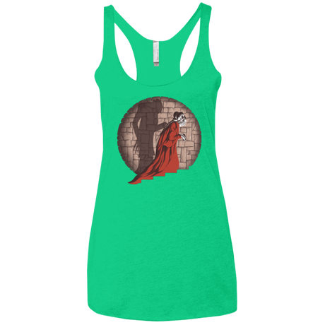 T-Shirts Envy / X-Small Shadow Mismatch Women's Triblend Racerback Tank