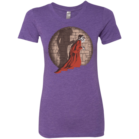 T-Shirts Purple Rush / Small Shadow Mismatch Women's Triblend T-Shirt