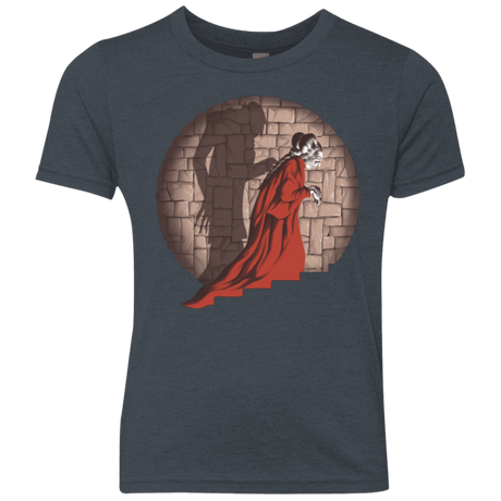 T-Shirts Vintage Navy / YXS Shadow Mismatch Youth Triblend T-Shirt