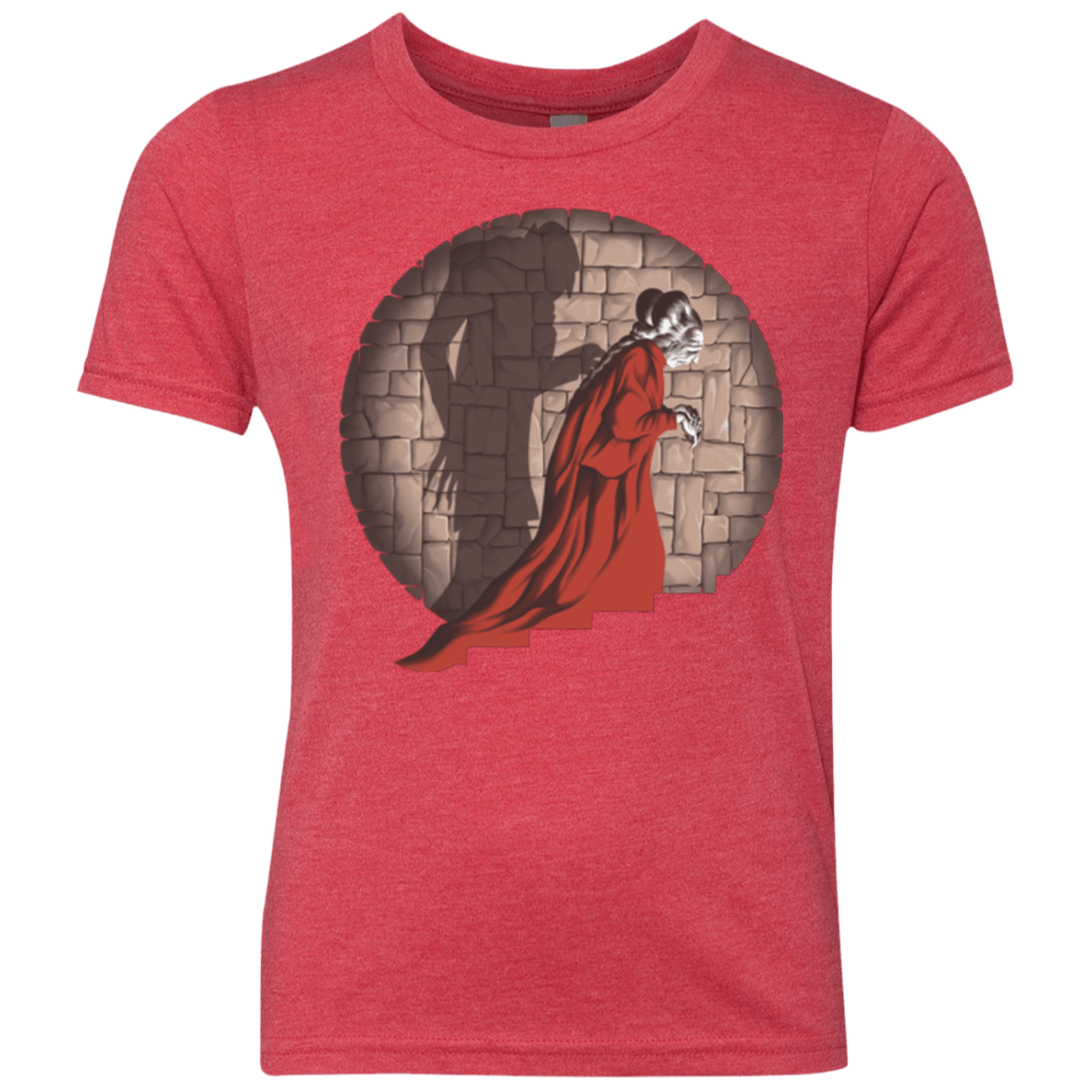 T-Shirts Vintage Red / YXS Shadow Mismatch Youth Triblend T-Shirt