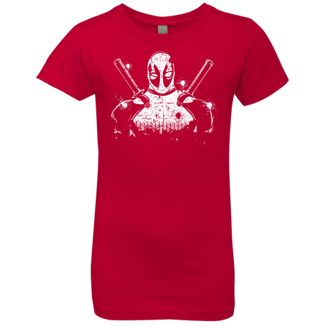T-Shirts Red / YXS Shadow of Mercenary Girls Premium T-Shirt