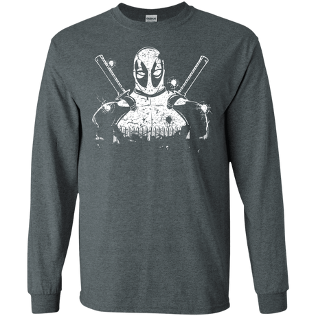 T-Shirts Dark Heather / S Shadow of Mercenary Men's Long Sleeve T-Shirt