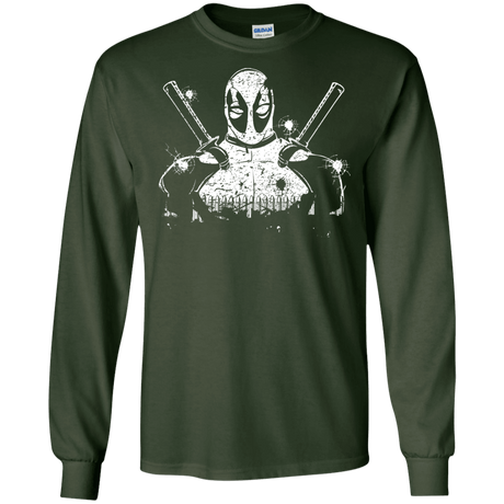 T-Shirts Forest Green / S Shadow of Mercenary Men's Long Sleeve T-Shirt