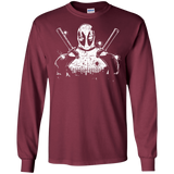 T-Shirts Maroon / S Shadow of Mercenary Men's Long Sleeve T-Shirt