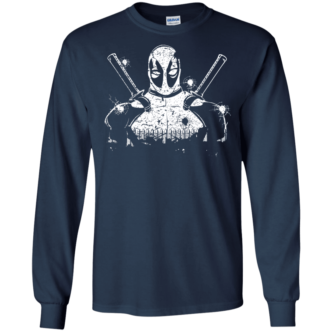 T-Shirts Navy / S Shadow of Mercenary Men's Long Sleeve T-Shirt