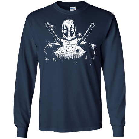 T-Shirts Navy / S Shadow of Mercenary Men's Long Sleeve T-Shirt