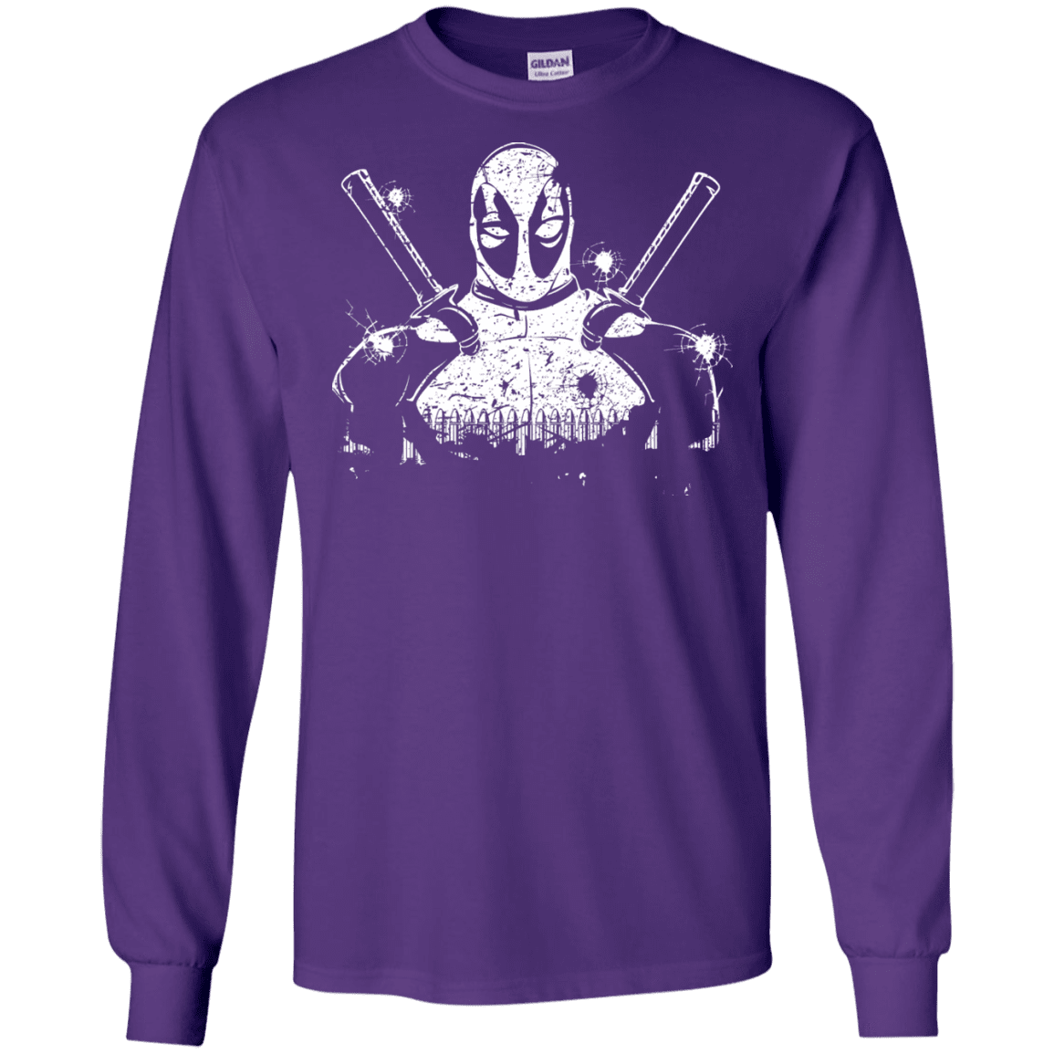 T-Shirts Purple / S Shadow of Mercenary Men's Long Sleeve T-Shirt