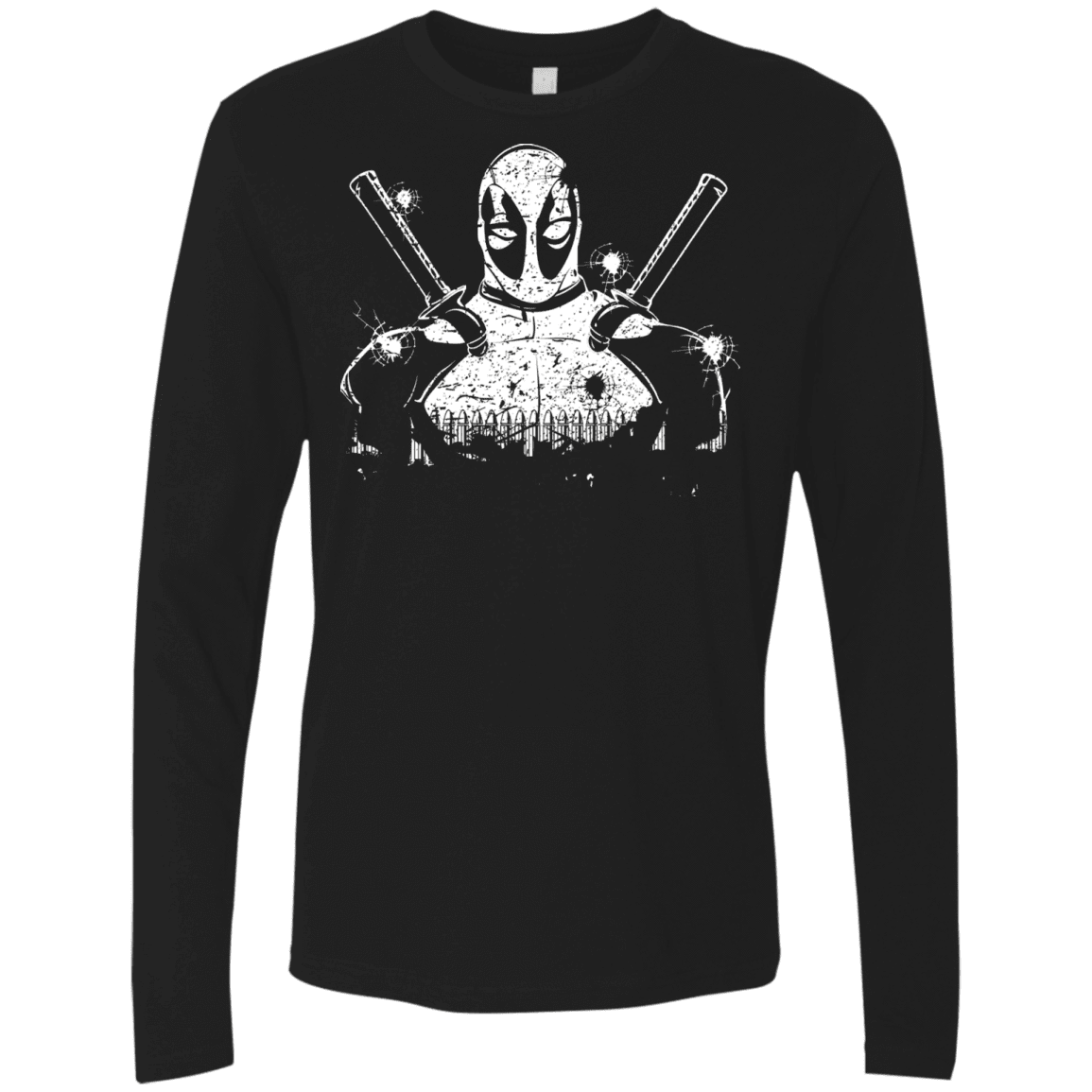 T-Shirts Black / S Shadow of Mercenary Men's Premium Long Sleeve