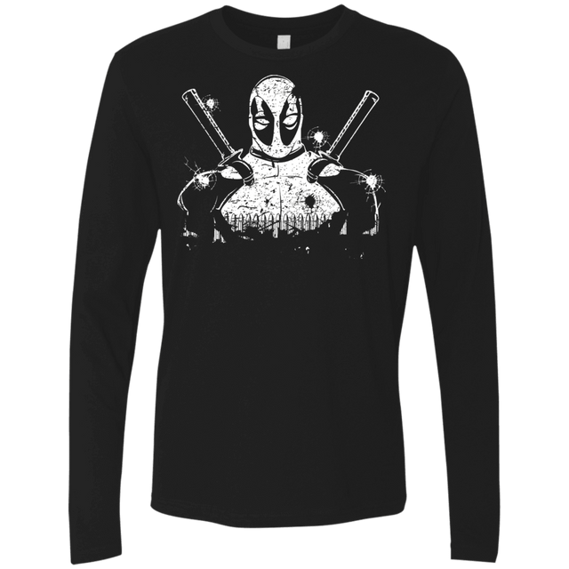 T-Shirts Black / S Shadow of Mercenary Men's Premium Long Sleeve