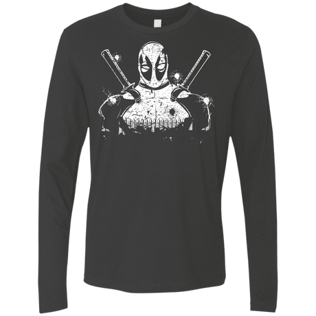 T-Shirts Heavy Metal / S Shadow of Mercenary Men's Premium Long Sleeve