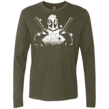 T-Shirts Military Green / S Shadow of Mercenary Men's Premium Long Sleeve