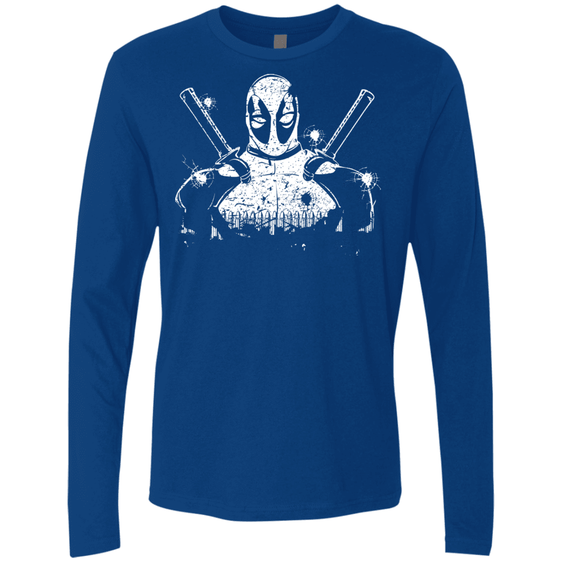 T-Shirts Royal / S Shadow of Mercenary Men's Premium Long Sleeve