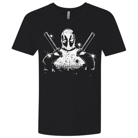 T-Shirts Black / X-Small Shadow of Mercenary Men's Premium V-Neck