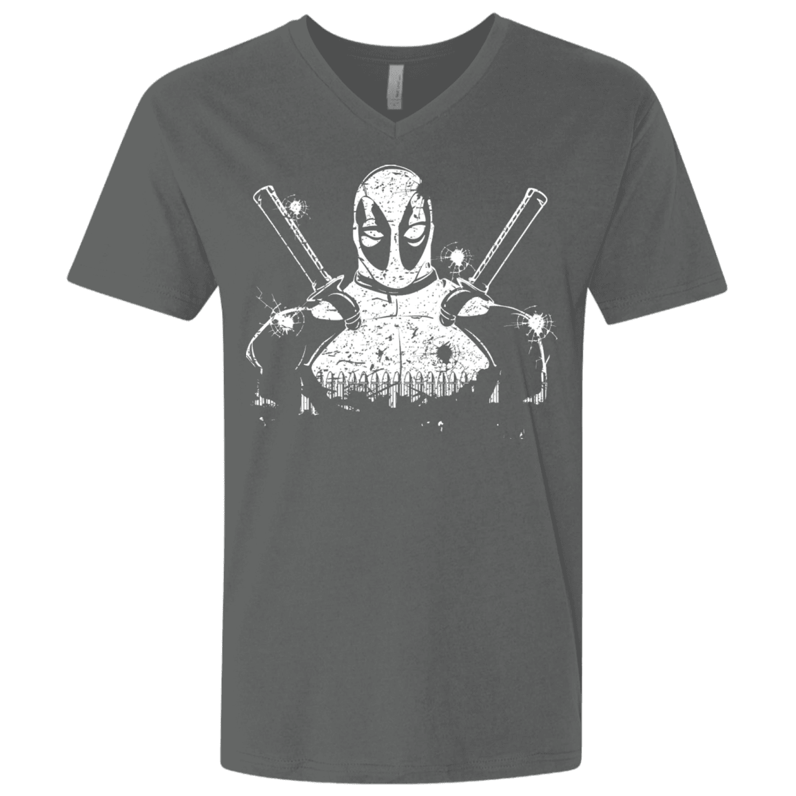 T-Shirts Heavy Metal / X-Small Shadow of Mercenary Men's Premium V-Neck