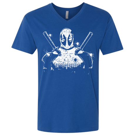 T-Shirts Royal / X-Small Shadow of Mercenary Men's Premium V-Neck