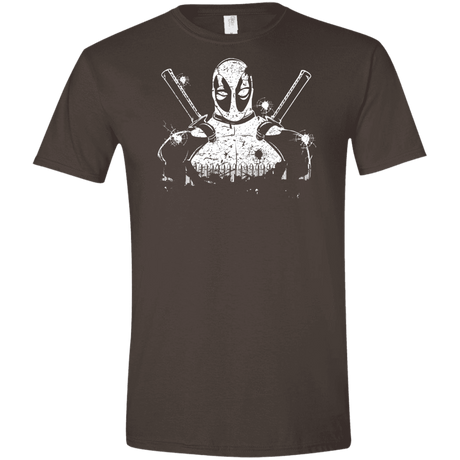 T-Shirts Dark Chocolate / S Shadow of Mercenary Men's Semi-Fitted Softstyle