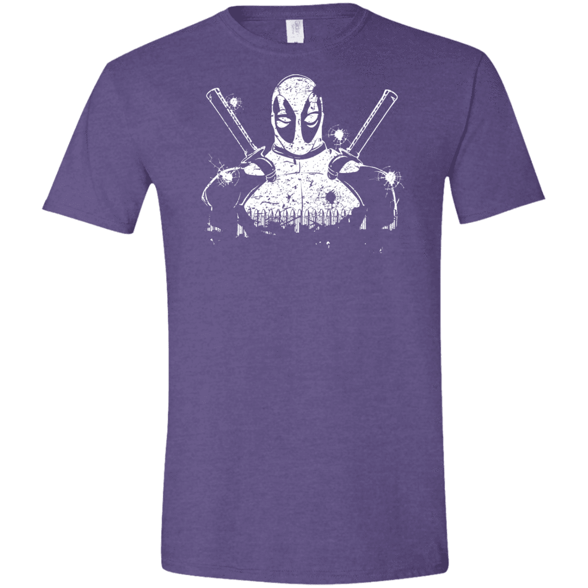 T-Shirts Heather Purple / S Shadow of Mercenary Men's Semi-Fitted Softstyle
