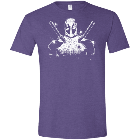 T-Shirts Heather Purple / S Shadow of Mercenary Men's Semi-Fitted Softstyle