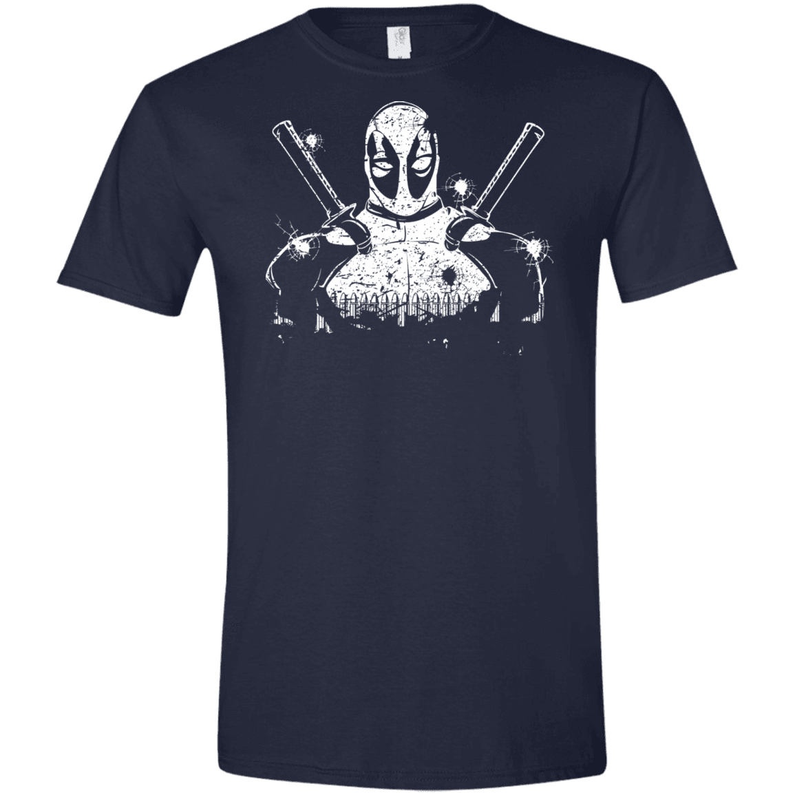 T-Shirts Navy / X-Small Shadow of Mercenary Men's Semi-Fitted Softstyle