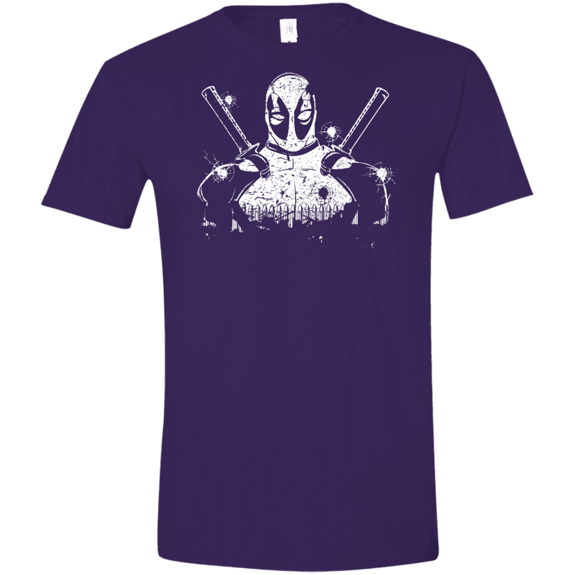 T-Shirts Purple / S Shadow of Mercenary Men's Semi-Fitted Softstyle
