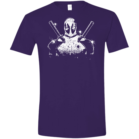 T-Shirts Purple / S Shadow of Mercenary Men's Semi-Fitted Softstyle