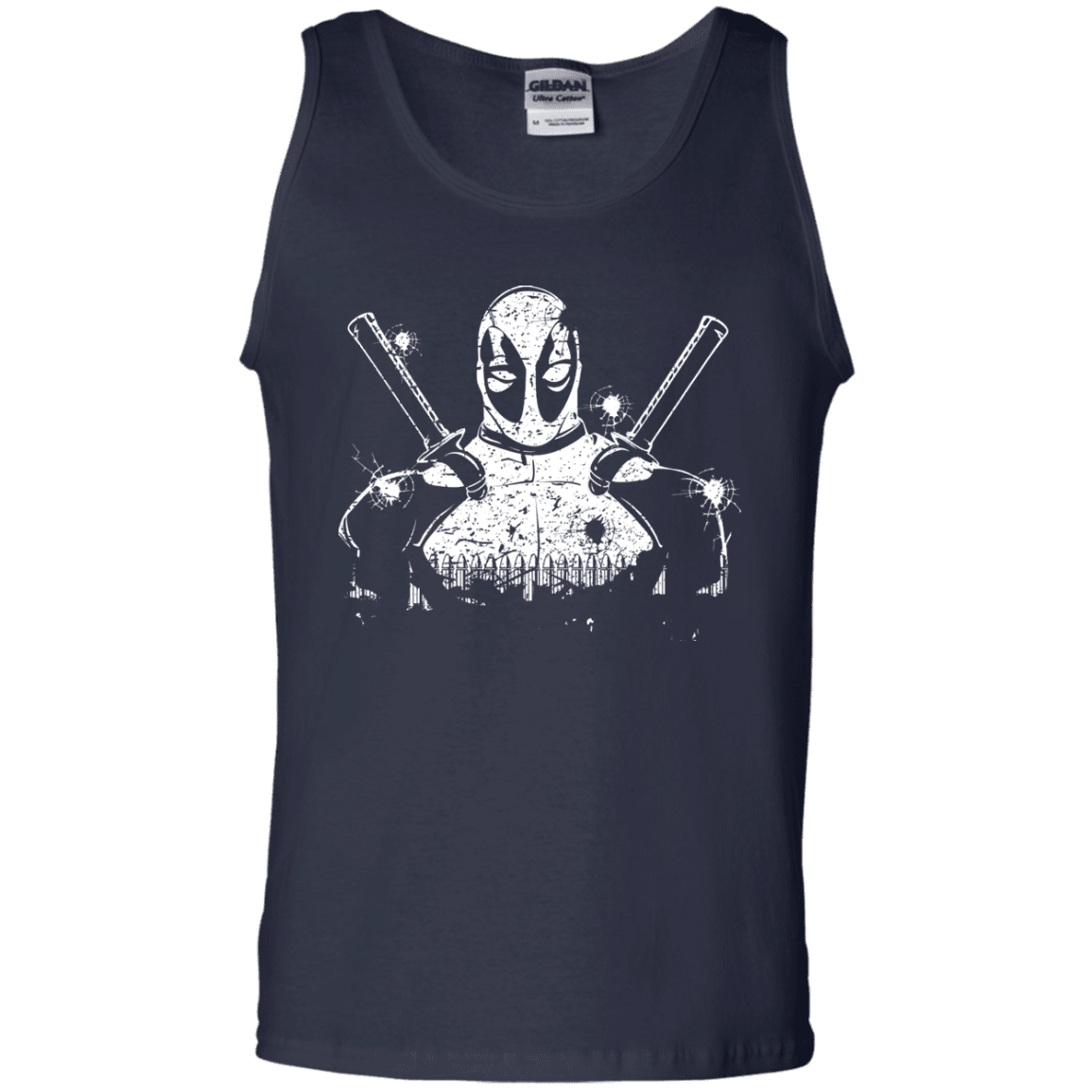 T-Shirts Navy / S Shadow of Mercenary Men's Tank Top
